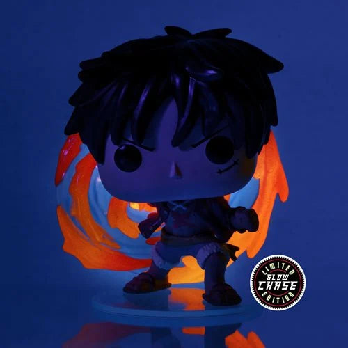 RED HAWK LUFFY #1273 (GLOW CHASE) (AAA EXCLUSIVE STICKER) (ONE