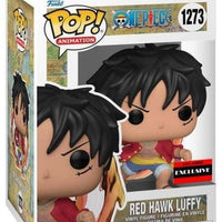 RED HAWK LUFFY #1273 (AAA EXCLUSIVE STICKER) (ONE PIECE) FUNKO POP
