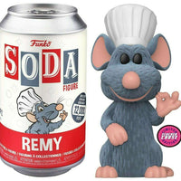 FUNKO SODA FIGURE! DISNEY RATATOUILLE: FLOCKED REMY (LE 2,000) (CHASE/NOT SEALED) (BOXLUNCH EXCLUSIVE) (📌CONDITION 9.5)