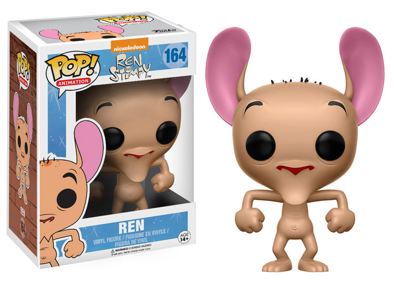 FUNKO POP! ANIMATION REN & STIMPY: REN #164 (📌CONDITION 8.0)