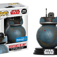 FUNKO POP! STAR WARS RESISTANCE BB UNIT #211 (WALMART EXCLUSIVE STICKER) (📌CONDITION 7.5)