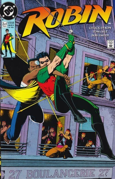 DC COMICS ROBIN ISSUE #2 (MINI-SERIES) (1ST PRINT) (FEB 1991) (📌 CONDITION 8.0)