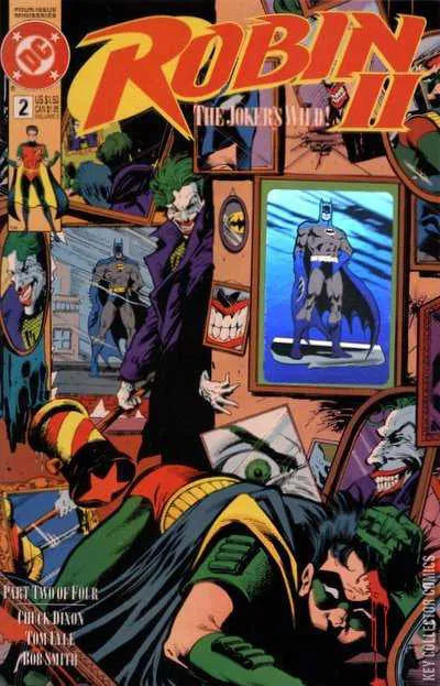 DC COMICS ROBIN II: JOKERS WILD ISSUE #2 (MINI-SERIES) (ROOM OF PAINTING'S VARIANT W/ HOLOGRAM) (NOV 1991) (📌 CONDITION 8.5/9.0)