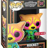 FUNKO POP! MARVEL GUARDIANS OF THE GALAXY VOL. 3: BLACKLIGHT ROCKET #1241 (TARGET EXCLUSIVE STICKER)
