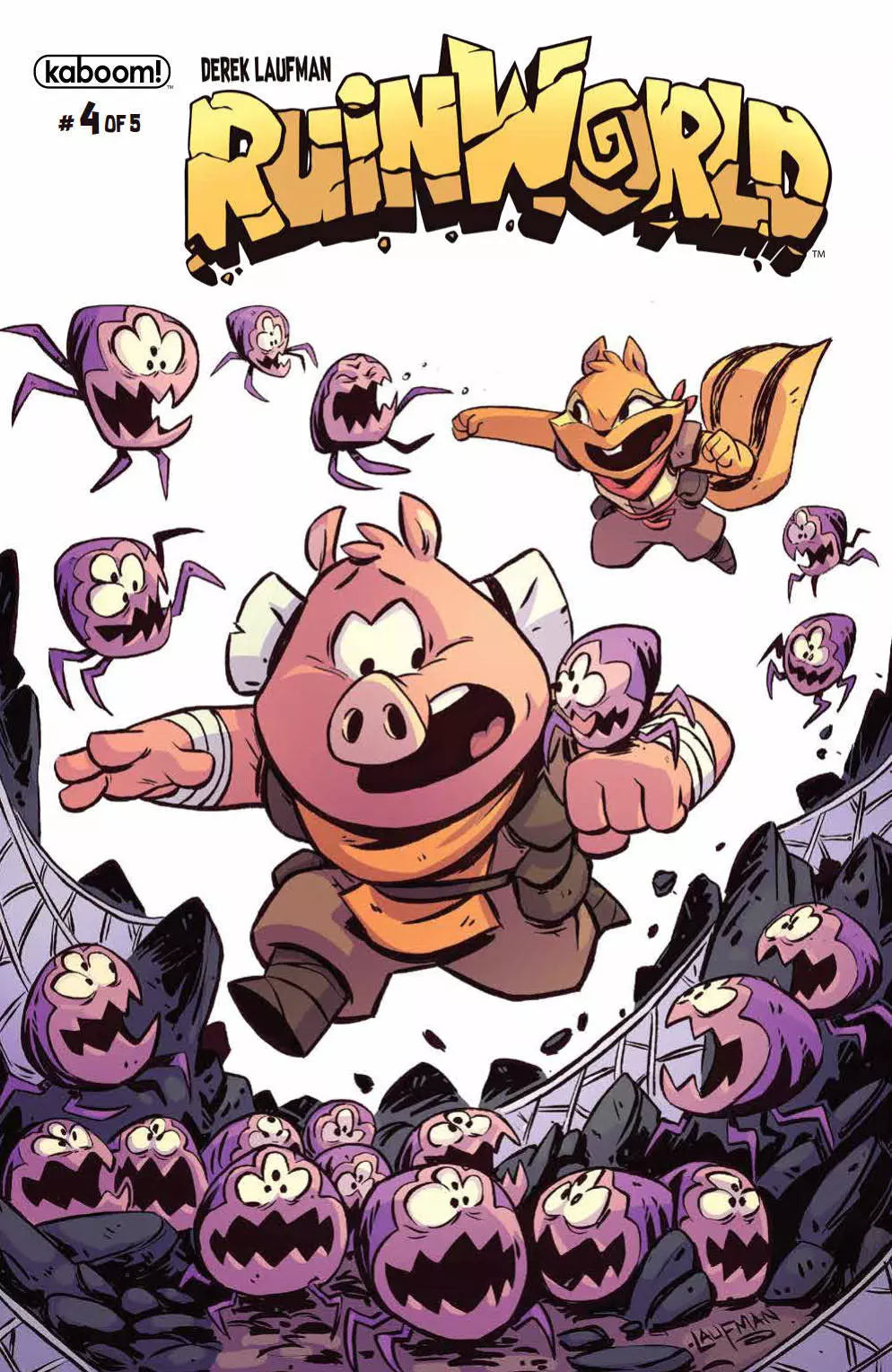 KABOOM! COMICS RUINWORLD ISSUE #4 (MINI-SERIES) (OCT 2018) (📌 CONDITION 8.5/9.0)