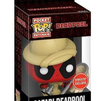FUNKO POP! MARVEL SAFARI DEADPOOL #931 (2021 BLACK FRIDAY MYSTERY BOX ENTIRE CONTENTS) (GAMESTOP EXCLUSIVE STICKER)
