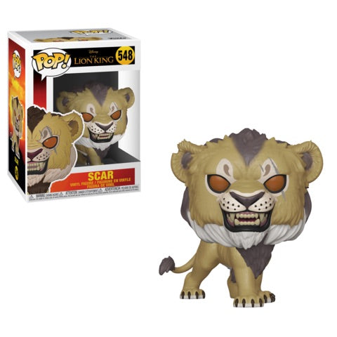 FUNKO POP! DISNEY THE LION KING: SCAR (LIVE ACTION) #548