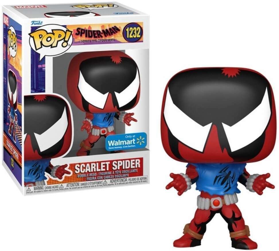FUNKO POP! MARVEL ACROSS THE SPIDER-VERSE: SCARLET SPIDER FUNKO POP! MARVEL ACROSS THE SPIDER-VERSE: SCARLET SPIDER