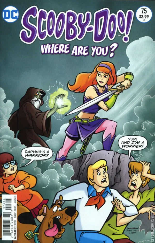 DC COMICS SCOOBY DOO: WHERE ARE YOU? ISSUE #75 (JAN 2017) (📌 CONDITION 8.0)