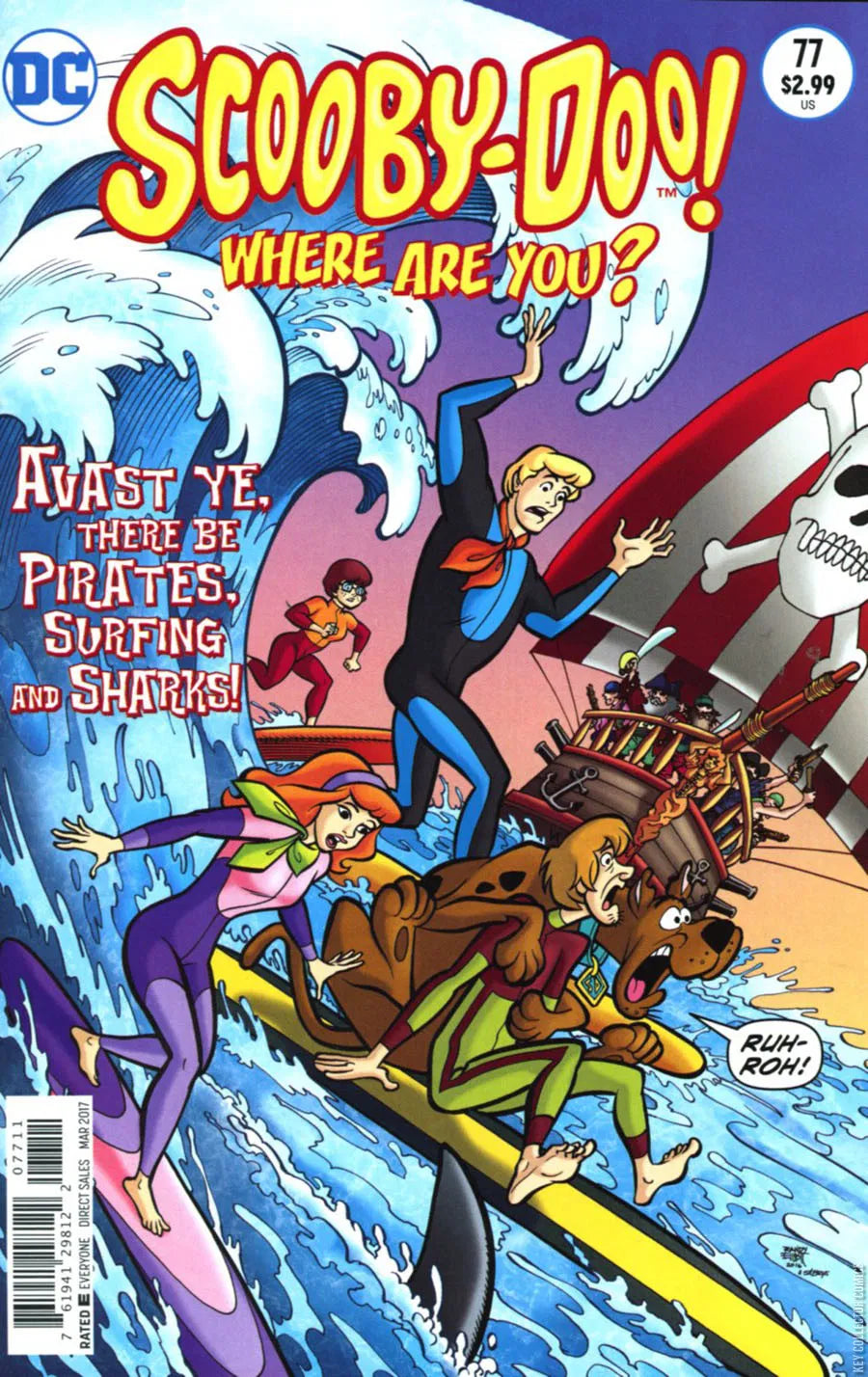 DC COMICS SCOOBY DOO: WHERE ARE YOU? ISSUE #77 (MAR 2017) (📌 CONDITION 9.5)