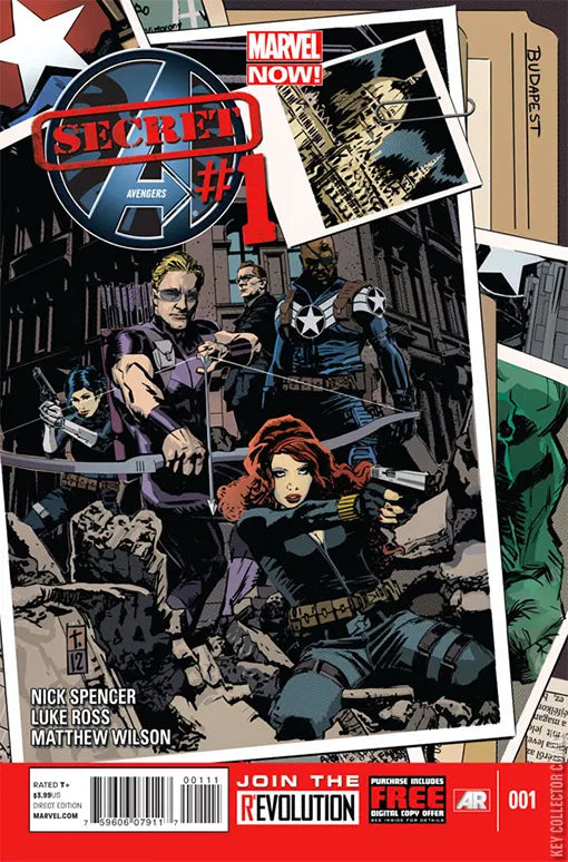 MARVEL COMICS SECRET AVENGERS VOL. 2 ISSUE #1 (NICK FURY JR. JOINS THE AVENGERS) (APR 2013) (📌 CONDITION 8.5/9.0)