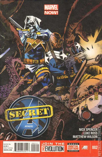 MARVEL COMICS SECRET AVENGERS VOL. 2 ISSUE #2 (1ST CAMEO APPEARANCE OF KOBIK) (MAY 2013) (📌 CONDITION 9.0/9.5)