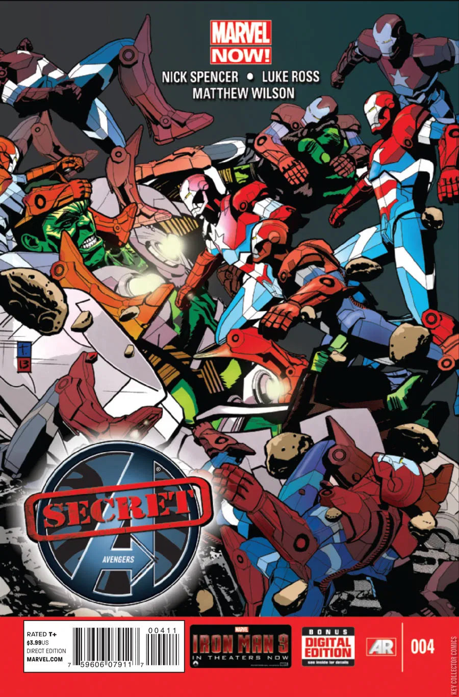 MARVEL COMICS SECRET AVENGERS VOL. 2 ISSUE #4 (JULY 2013) (📌 CONDITION 9.5)