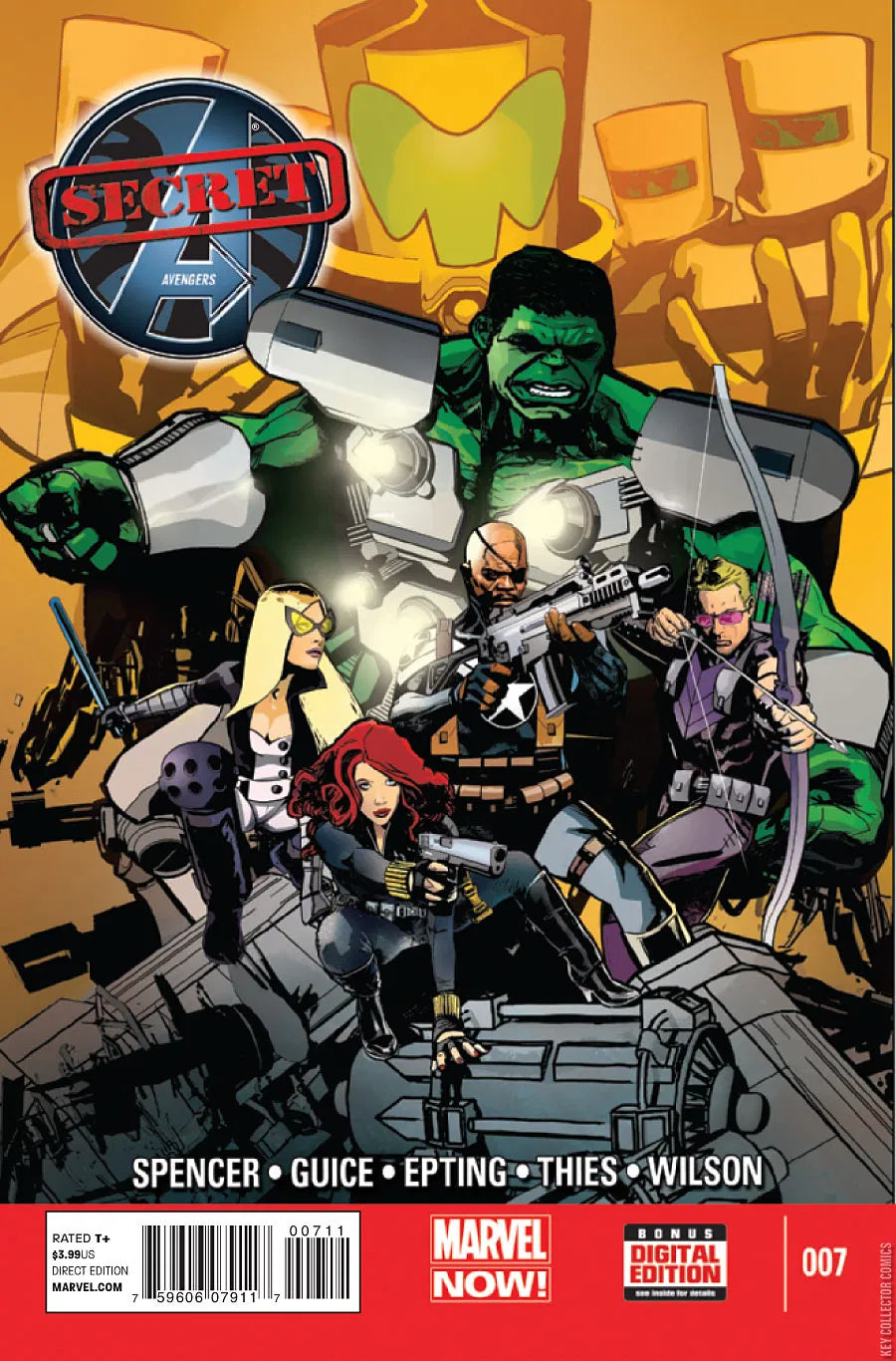 MARVEL COMICS SECRET AVENGERS VOL. 2 ISSUE #7 (OCT 2013) (📌 CONDITION 9.5)