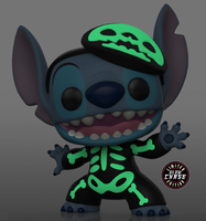
              FUNKO POP! DISNEY LILO AND STITCH: SKELETON STITCH #1234 (GLOW CHASE) (ENTERTAINMENT EARTH EXCLUSIVE STICKER) (📌 CONDITION 8.5/9.0)
            