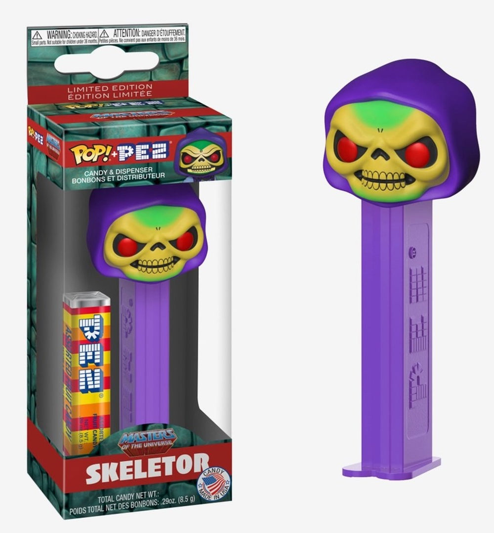 SKELETOR (MASTERS OF THE UNIVERSE) (MOTU) FUNKO POP PEZ DISPENSER