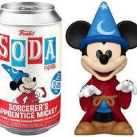 FUNKO SODA! DISNEY FANTASIA: SORCERER'S APPRENTICE MICKEY MOUSE (LE 12,500) (COMMON / NOT SEALED) (📌 CONDITION 8.5/9.0)
