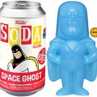 SPACE GHOST (TRANSLUCENT) (LE 5,800) (CHASE/NOT SEALED) (FUN ON THE RUN ONLINE EXCLUSIVE) FUNKO SODA FIGURE