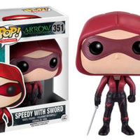FUNKO POP! TELEVISION ARROW: SPEEDY W/ SWORD #351 (📌CONDITION 9.5)
