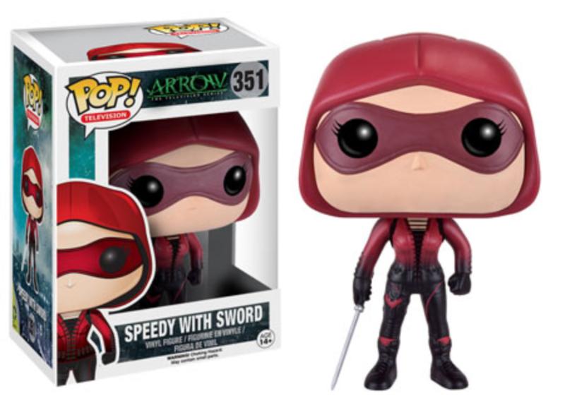 FUNKO POP! TELEVISION ARROW: SPEEDY W/ SWORD #351 (📌CONDITION 9.5)