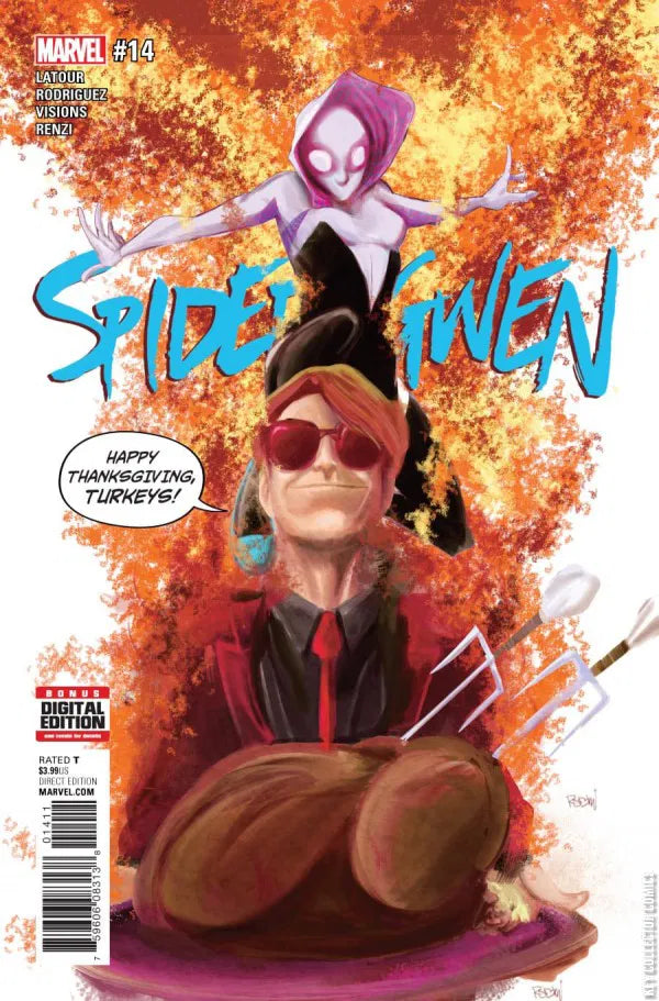 MARVEL COMICS SPIDER-GWEN VOL. 2 ISSUE #14 (JAN 2017) (📌 CONDITION 9.5)