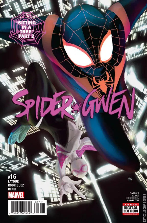 MARVEL COMICS SPIDER-GWEN VOL. 2 ISSUE #16 (MAR 2017) (📌 CONDITION 9.0/9.5)
