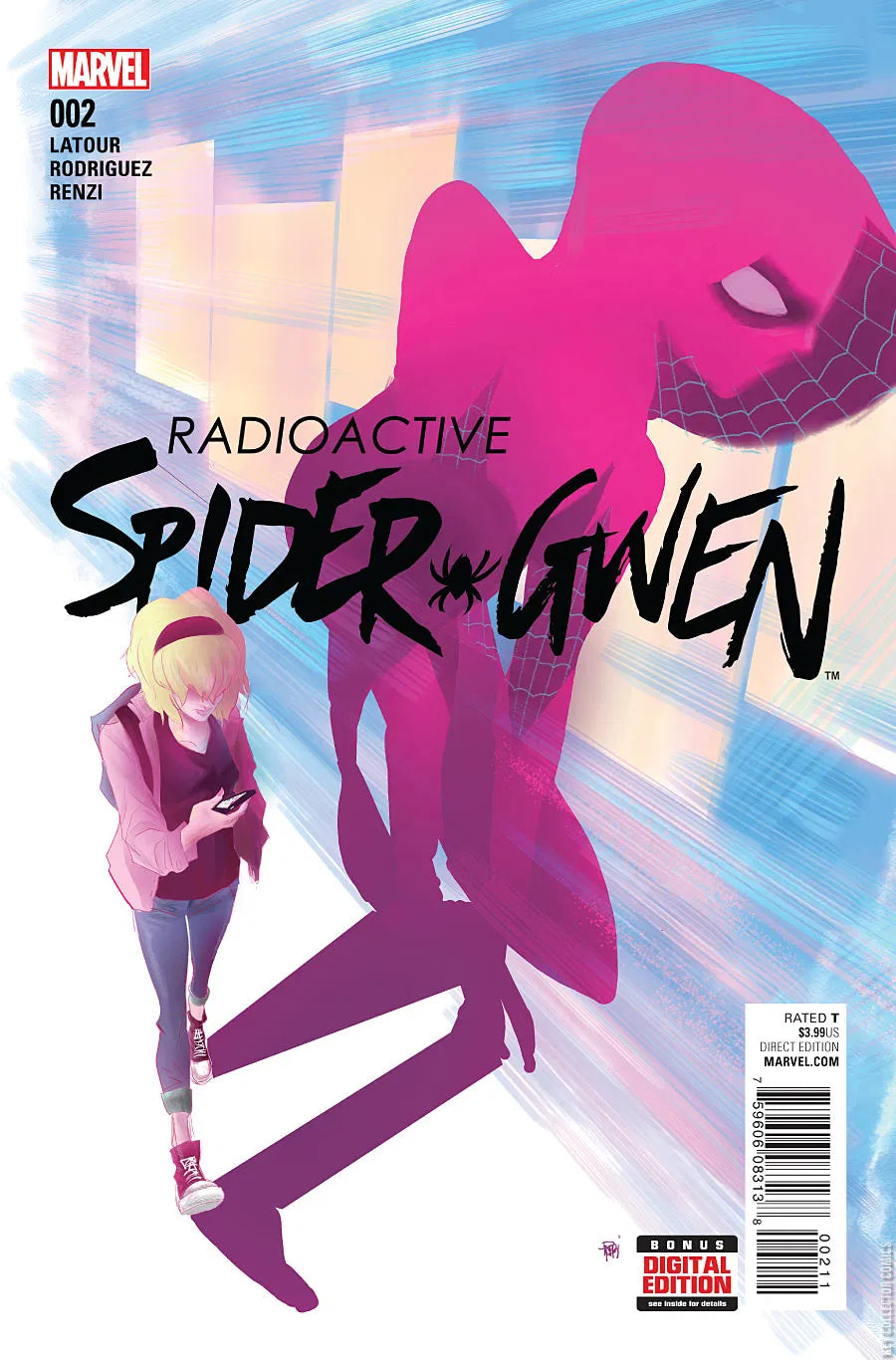MARVEL COMICS SPIDER-GWEN VOL. 2 ISSUE #2 (JAN 2016) (📌 CONDITION 9.0/9.5)