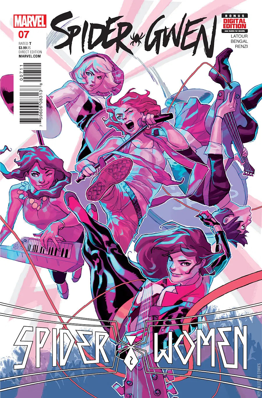 MARVEL COMICS SPIDER-GWEN VOL. 2 ISSUE #7 (JUNE 2016) (📌 CONDITION 9.5)