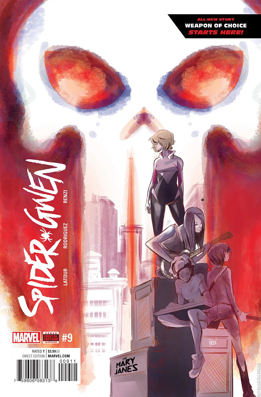 MARVEL COMICS SPIDER-GWEN VOL. 2 ISSUE #9 (AUG 2016) (📌 CONDITION 8.0)
