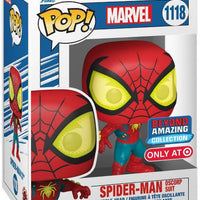 SPIDER-MAN #1118 (OSCORP SUIT) (BEYOND AMAZING COLLECTION STICKER) (TARGET EXCLUSIVE STICKER) FUNKO POP