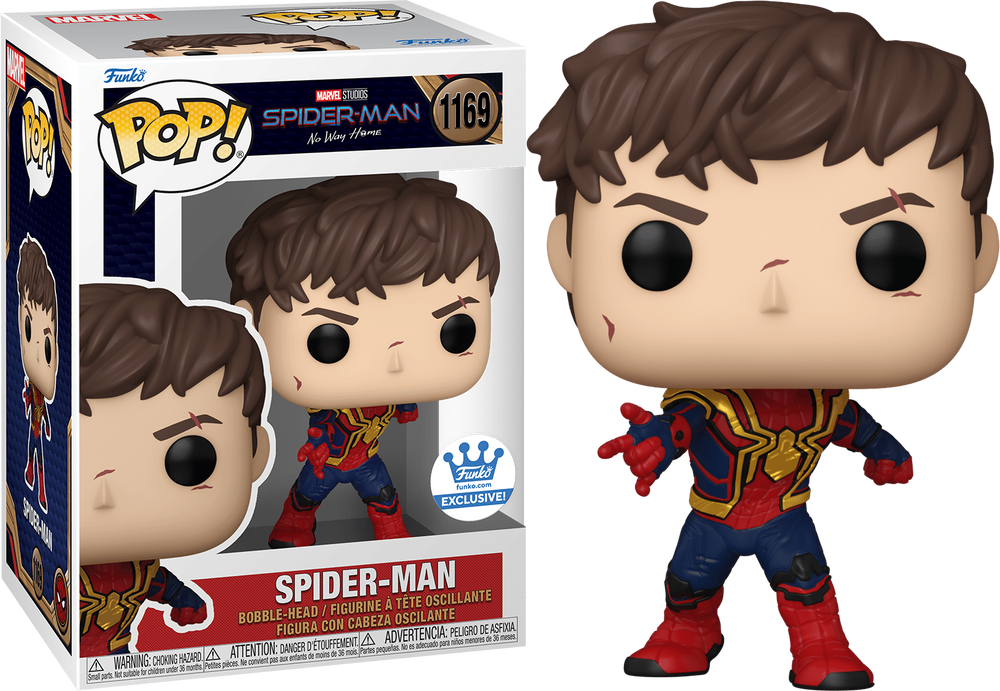 SPIDER-MAN #1169 (SCARS) (UNMASKED) (FUNKO-SHOP EXCLUSIVE STICKER