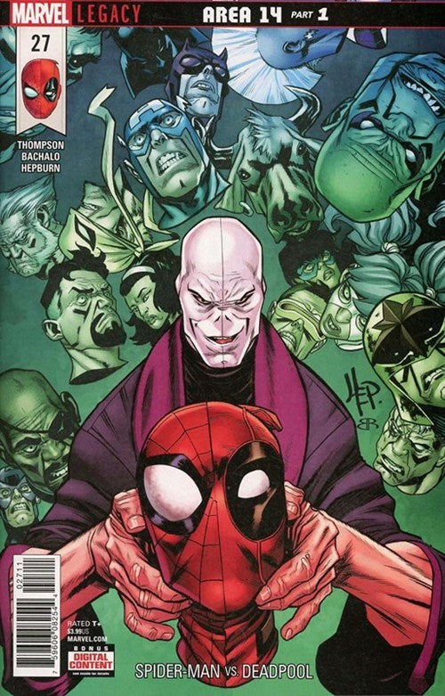 MARVEL COMICS SPIDER-MAN / DEADPOOL ISSUE #27 (MARVEL LEGACY TIE-IN) (APR 2018)