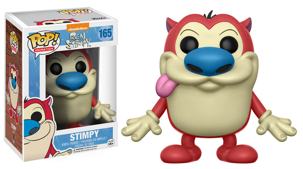 FUNKO POP! ANIMATION REN & STIMPY: STIMPY #165 (📌CONDITION 8.0)