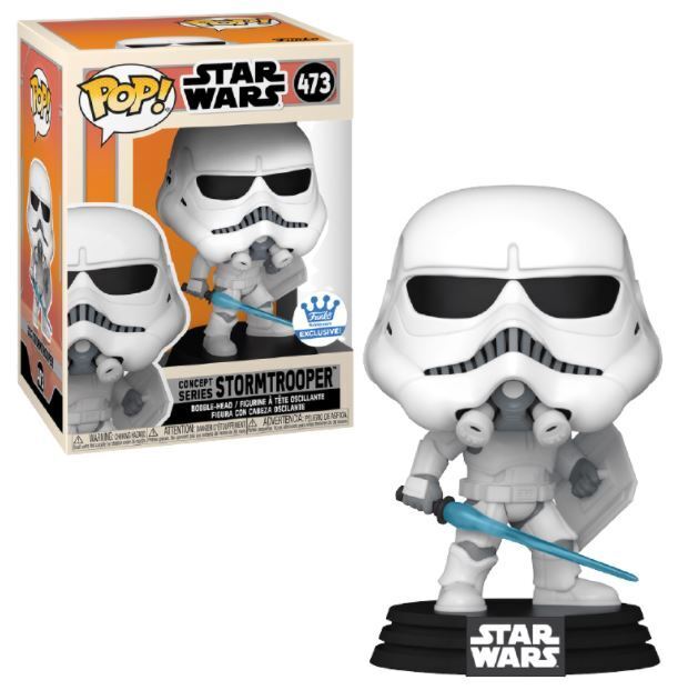 STORMTROOPER #473 (CONCEPT SERIES) (FUNKO-SHOP EXCLUSIVE STICKER) (STAR WARS) FUNKO POP