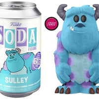 FUNKO SODA FIGURE! DISNEY MONSTERS INC: FLOCKED SULLEY (LE 2,000) (CHASE/NOT SEALED) (📌CONDITION 9.5)