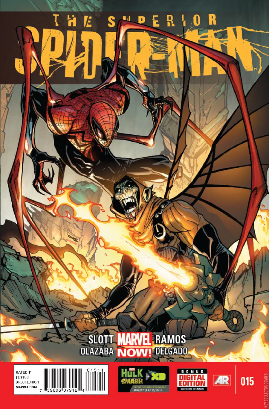 MARVEL COMICS THE SUPERIOR SPIDER-MAN VOL. 1 ISSUE #15 (OCT 2013) (📌 CONDITION 9.0/9.5)