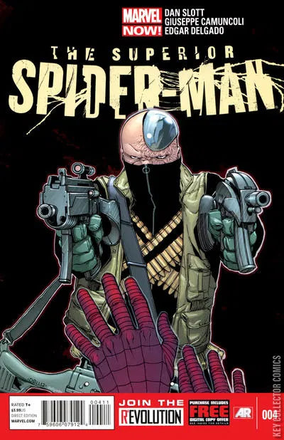 MARVEL COMICS THE SUPERIOR SPIDER-MAN VOL. 1 ISSUE #4 (1ST PRINT) (DEATH OF DR. ASHLEY KAFKA) (APR 2013) (🔑 KEY ISSUE) (📌 CONDITION 8.5/9.0)