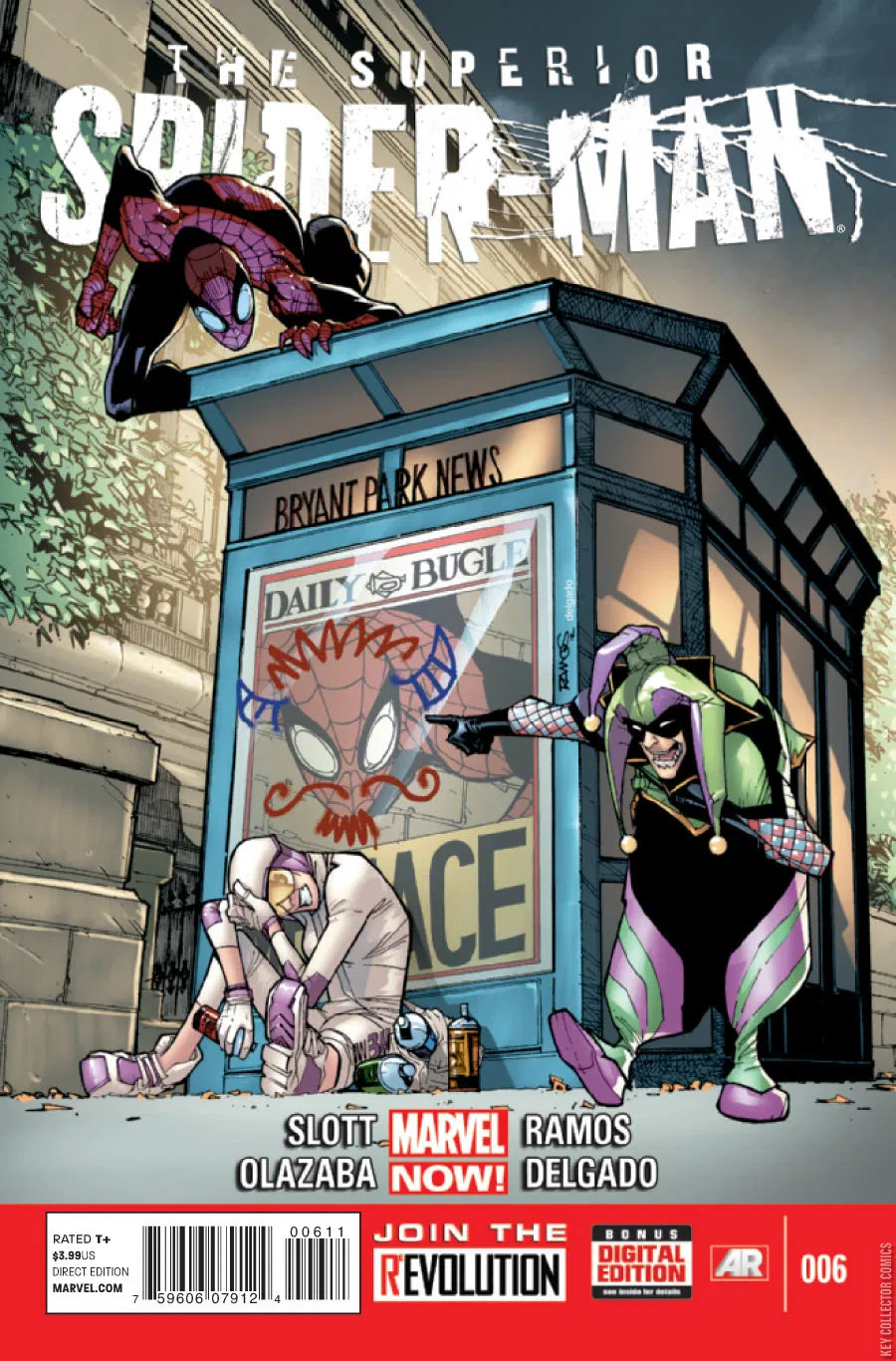 MARVEL COMICS THE SUPERIOR SPIDER-MAN VOL. 1 ISSUE #6 (1ST PRINT) (MAY 2013) (📌 CONDITION 9.0/9.5)