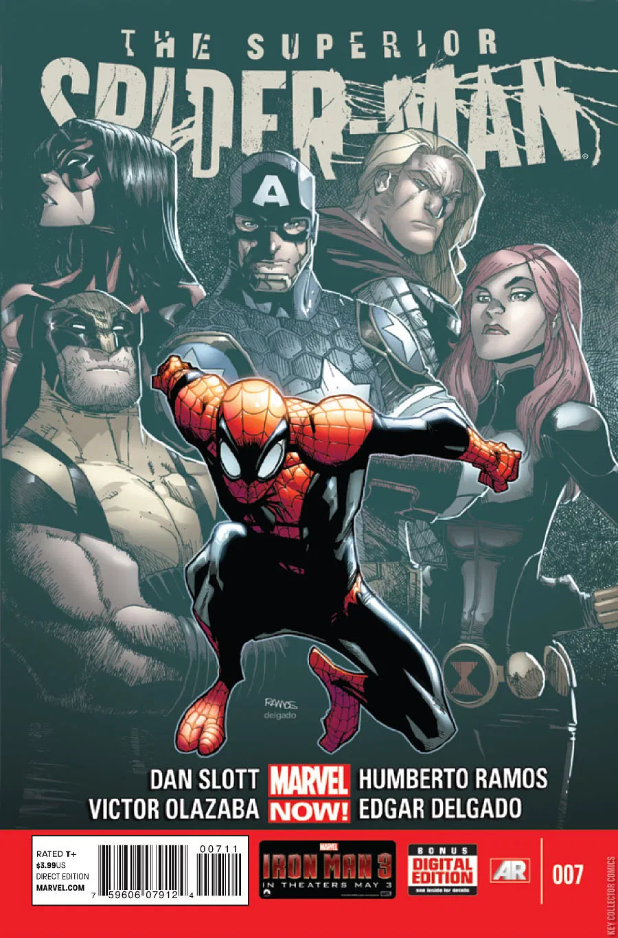 MARVEL COMICS THE SUPERIOR SPIDER-MAN VOL. 1 ISSUE #7 (JUNE 2013) (📌 CONDITION 9.0/9.5)