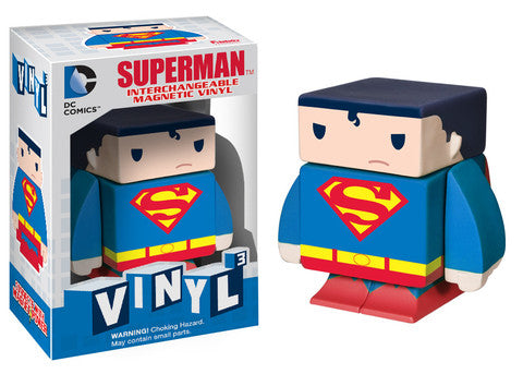 SUPERMAN (INTERCHANGEABLE MAGNETIC) FUNKO VINYL CUBED