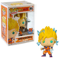 FUNKO POP! ANIMATION DRAGON BALL Z: SUPER SAIYAN GOKU WITH ENERGY #865 (PREVIEWS EXCLUSIVE STICKER)