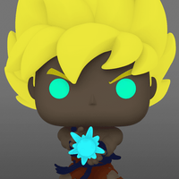 FUNKO POP! ANIMATION DRAGON BALL Z: GLOW SUPER SAIYAN GOKU W/ KAMEHAMEHA #948 (FYE EXCLUSIVE STICKER) (📌CONDITION 8.5/9.0)