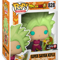 FUNKO POP! ANIMATION DRAGON BALL SUPER: SUPER SAIYAN KEFLA #828 (GAMESTOP EXCLUSIVE STICKER) (📌CONDITION 8.5/9.0)