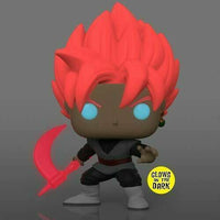 FUNKO POP! ANIMATION DRAGON BALL SUPER: GLOW SUPER SAIYAN ROSE GOKU BLACK W/ SCYTHE #1279 (ENTERTAINMENT EARTH EXCLUSIVE STICKER) (📌 CONDITION 9.5)