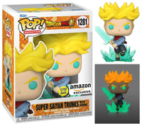 
              FUNKO POP! ANIMATION DRAGON BALL SUPER: GLOW SUPER SAIYAN TRUNKS W/ SWORD #1281 (AMAZON EXCLUSIVE STICKER) (📌CONDITION 9.0/9.5)
            
