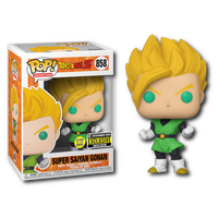 FUNKO POP! ANIMATION DRAGON BALL Z: GLOW SUPER SAIYAN GOHAN #858 (ENTERTAINMENT EARTH EXCLUSIVE STICKER) (📌CONDITION 8.5/9.0)