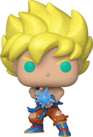 
              FUNKO POP! ANIMATION DRAGON BALL Z: SUPER SAIYAN GOKU WITH KAMEHAMEHA #948 (DIAMOND) (HOT TOPIC EXCLUSIVE STICKER) (📌CONDITION 9.0/9.5)
            