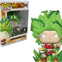 FUNKO POP! ANIMATION DRAGON BALL SUPER: SUPER SAIYAN KALE #819 (CHALICE COLLECTIBLES EXCLUSIVE STICKER) (📌CONDITION 8.5/9.0)