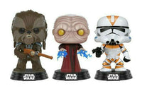 
              FUNKO POP! STAR WARS TAREFUL / UNHOODED EMPEROR / UTAPAU CLONE TROOPER (3-PACK) (WALMART EXCLUSIVE STICKER)
            