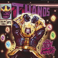 MARVEL COMICS THANOS VOL 2 ISSUE #1 (MIKE DEL MUNDO HIP-HOP VARIANT COVER) (COVER ART INSPIRED BY "EVERY HERO NEEDS A VILLAIN BY CZARFACE)  (JAN 2017)